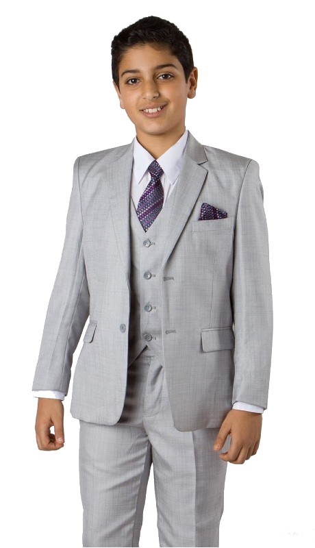 Tazzio Boys Suit B361-03-LT-GRY