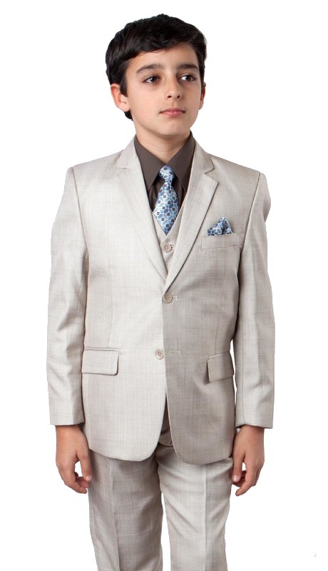 Tazzio Boys Suit B361-05-LIT-BEIGE