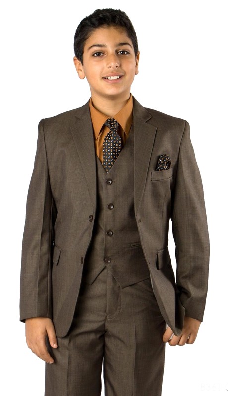 Tazzio Boys Suit B361-06-OLIVE