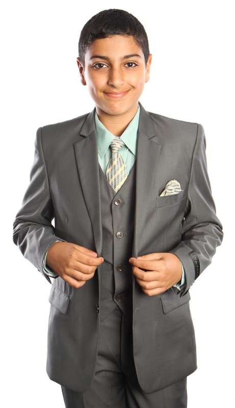 Tazzio Boys Suit B363-04-MOSS-OLIVE