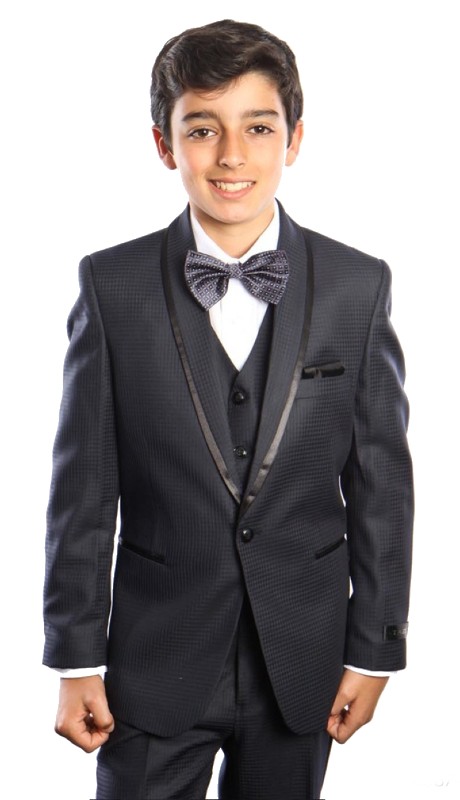 Tazzio Boys Suit B387-02-NAVY