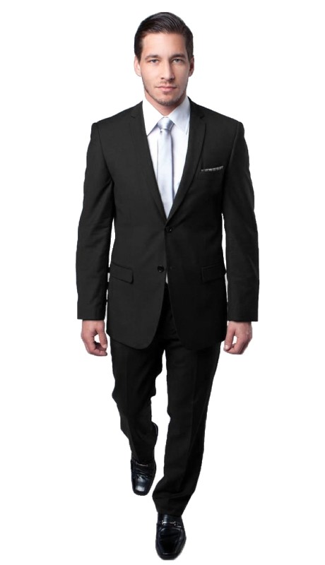 Tazzio Mens Suit M085S-01-BLK