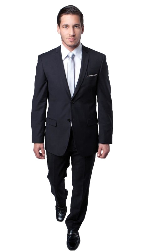 Tazzio Mens Suit M085S-03-CHAR