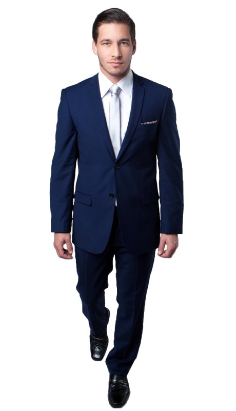 Tazzio Mens Suit M085S-11-BLUE