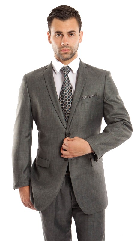 Tazzio Mens Suit M181S-03-GRN-SLATE