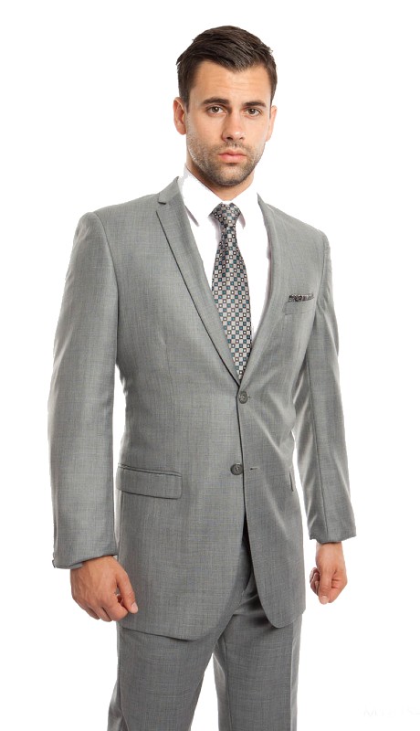 Tazzio Mens Suit M181S-04-SHARK-GREY