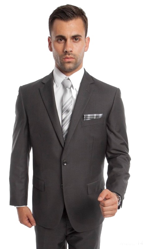 Demantie Mens Suit M202-14-GRY