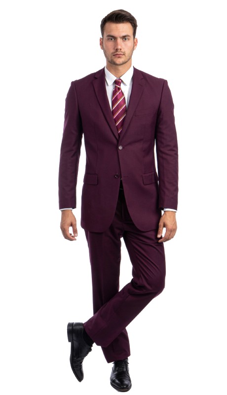 Demantie Mens Suit M202-15-BURG