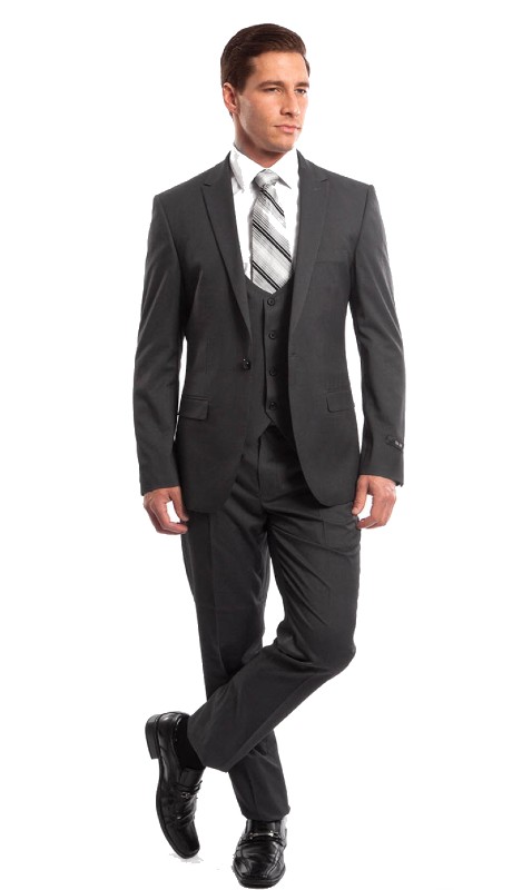 Tazzio Mens Suit M257US-02-GREY