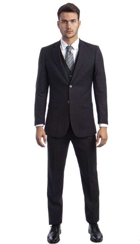 Tazzio Mens Suit M272H-02-GREY