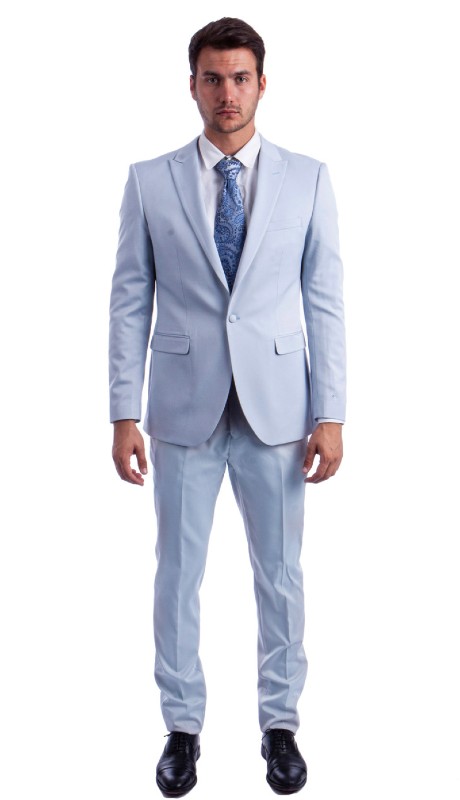 Tazzio Mens Suit M284SK-08-SKY-BLUE
