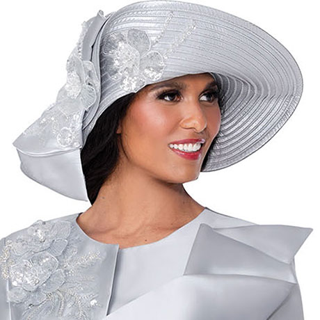 GMI 400572-SLV-H-IH Church Hat