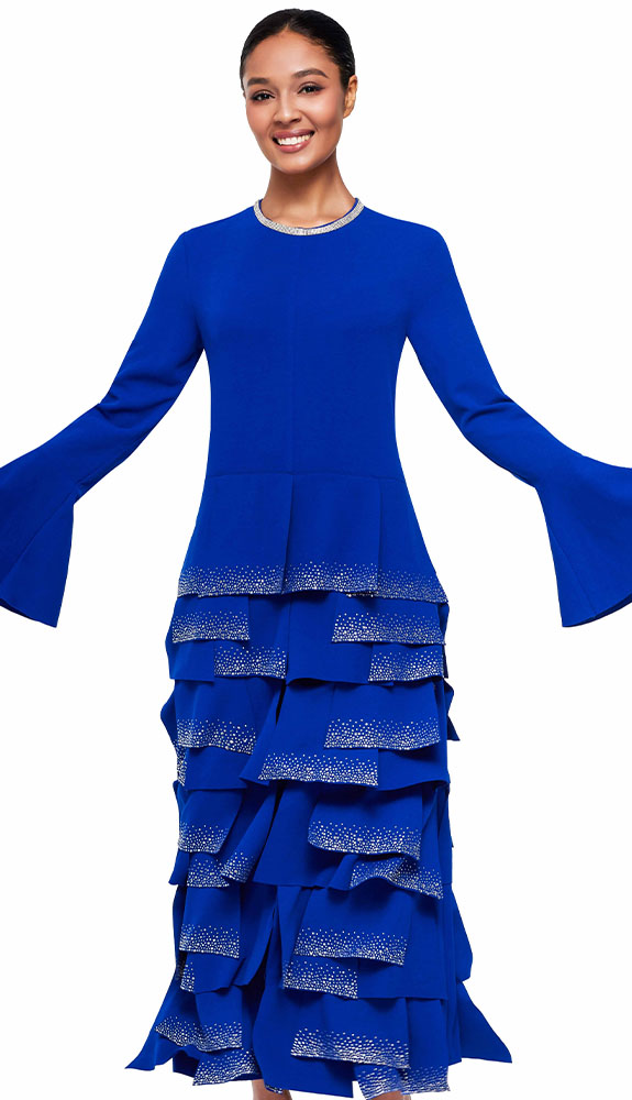 Serafina 7137-RYL Church Dress