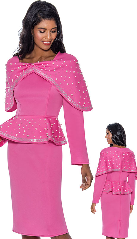 Stellar Looks SL1701-HPK-QS Church Suit
