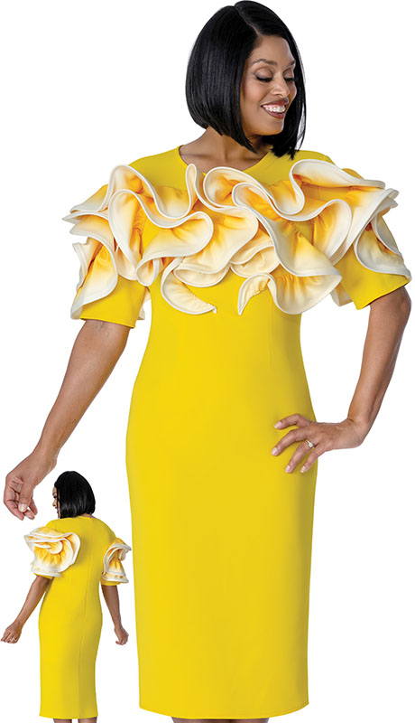 Stellar Looks SL600981 Womens Church Dress