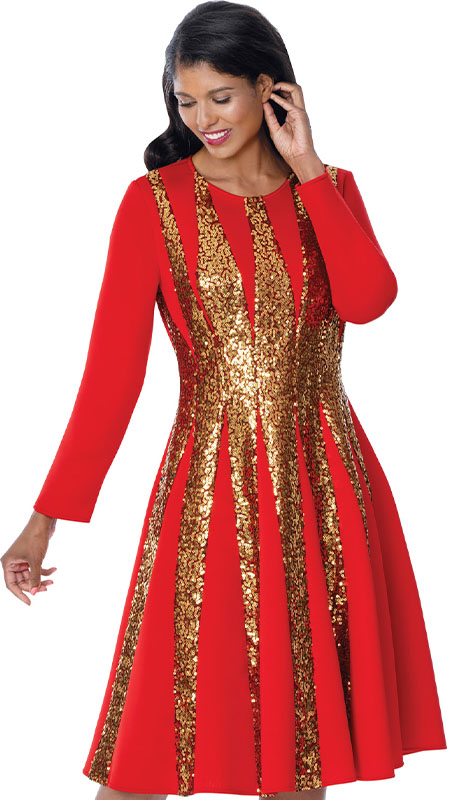 Stellar Looks SL601131 Womens Church Dress