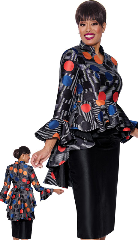 Stellar Looks SL1842-QS Designer Church Suit