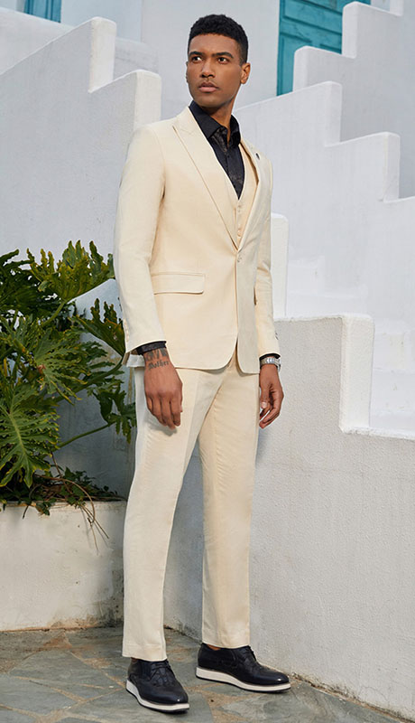 Stacy Adams SM333H1-TAN Mens Suit