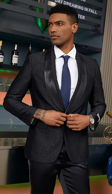 Stacy Adams SMJ812H1-BLK Mens Jacket