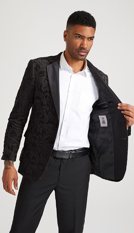 Stacy Adams SMJ819H1-BLK Mens Jacket