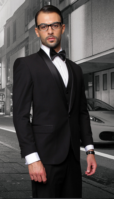 Mens Church Suit TUX-SH-BK