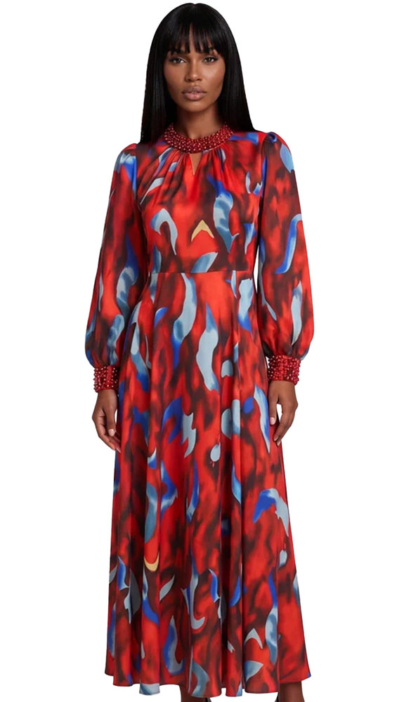 Tally Taylor 41038-RWM Ladies Church Dress
