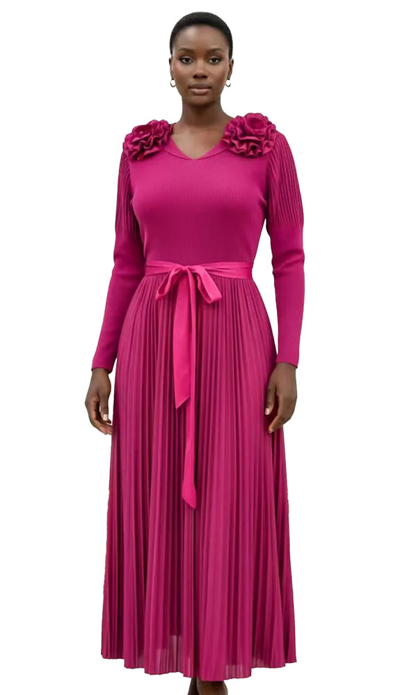 For Her 83003-PNK Ladies Church Dress