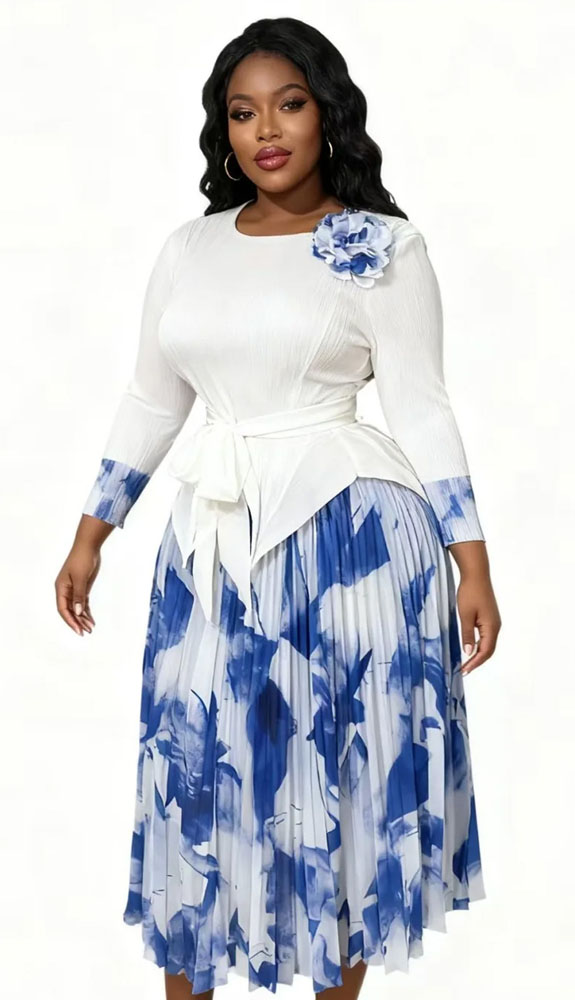 For Her 83013-WWB Ladies Church Dress