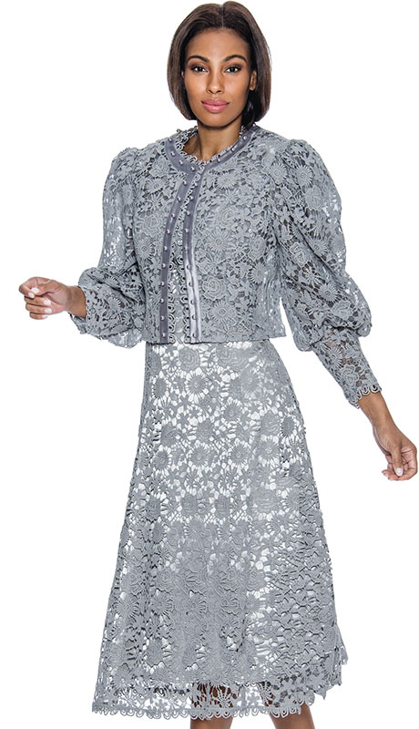 Terramina 7051-SLV-CO Church Dress
