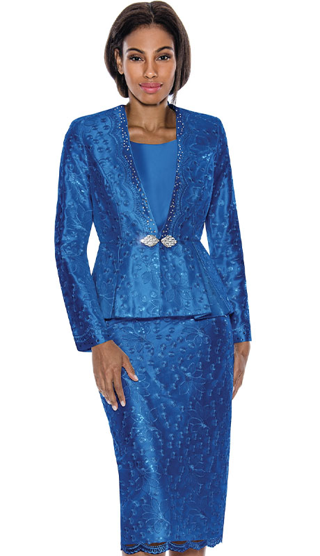 Terramina Church Suit 7964C-Blue main image 0