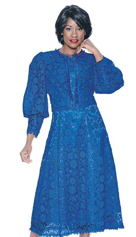 Terramina 7051-RYL Church Dress