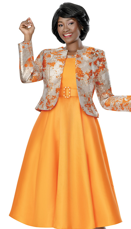 Terramina 7338-ORG-QS Church Dress