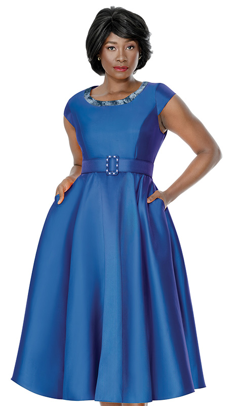 Terramina 7338-BLU Church Dress