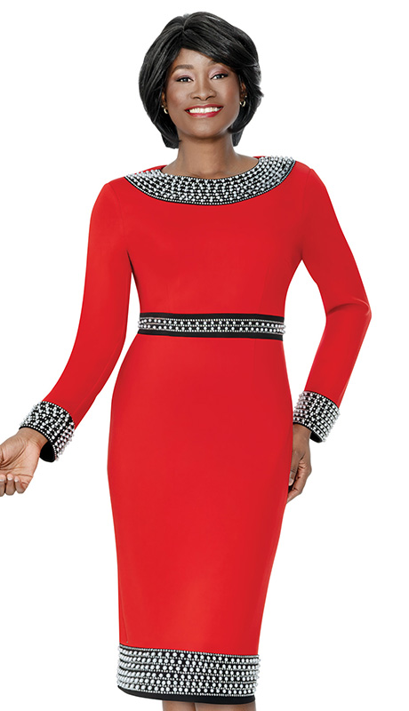 Terramina 7341-RED Church Dress
