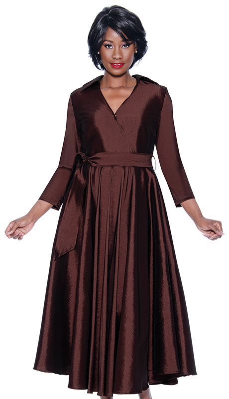 Terramina 7869-BRN Church Dress