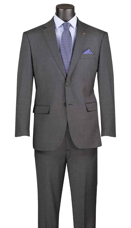 Vinci Mens Suit MW100-CHR