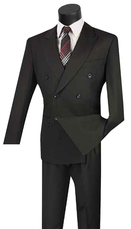 Vinci Mens Suit F-DC900-BLK
