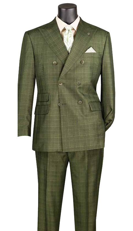 Vinci Mens Suit F-DC900-LGRY