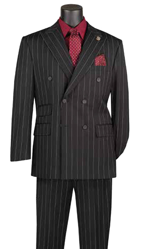 Vinci Mens Suit DSS-5-BLK