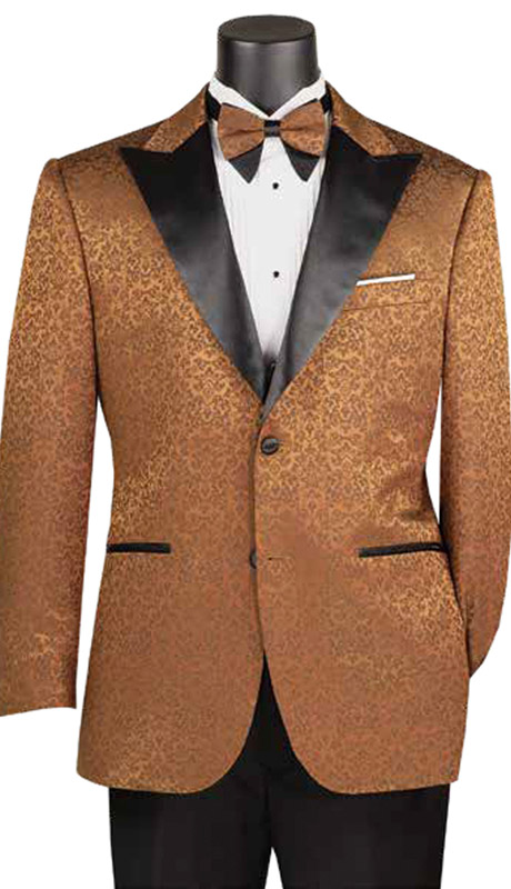 Vinci Mens Suit BF-9-BRN