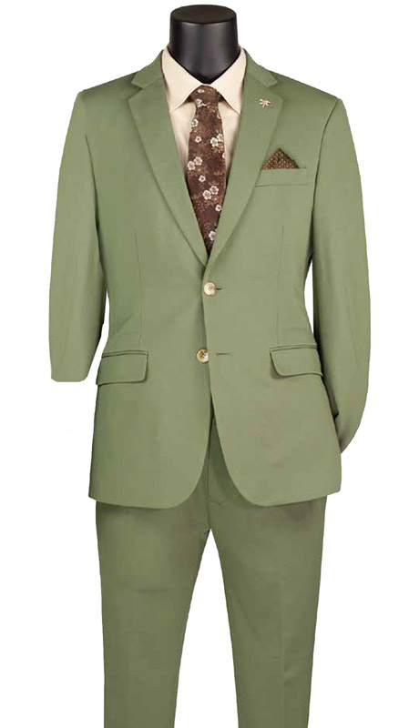 Vinci Mens Suit SDX-3-OLV