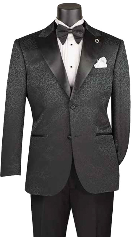 Vinci Mens Suit BF-9-BLK