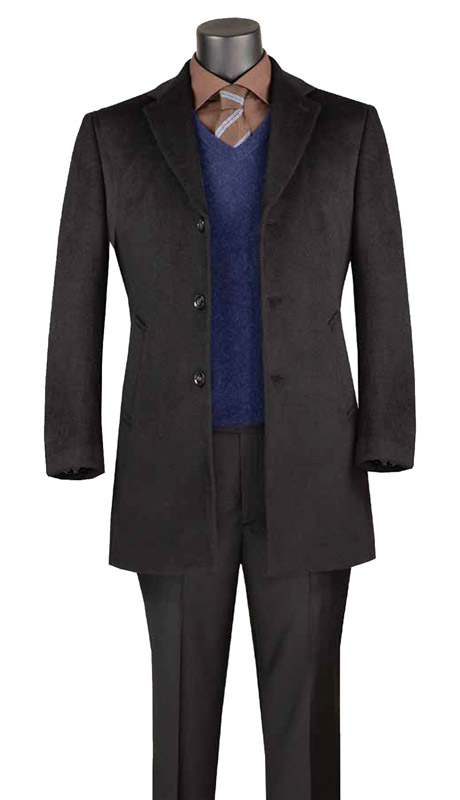 Vinci Mens Top Coat CM34