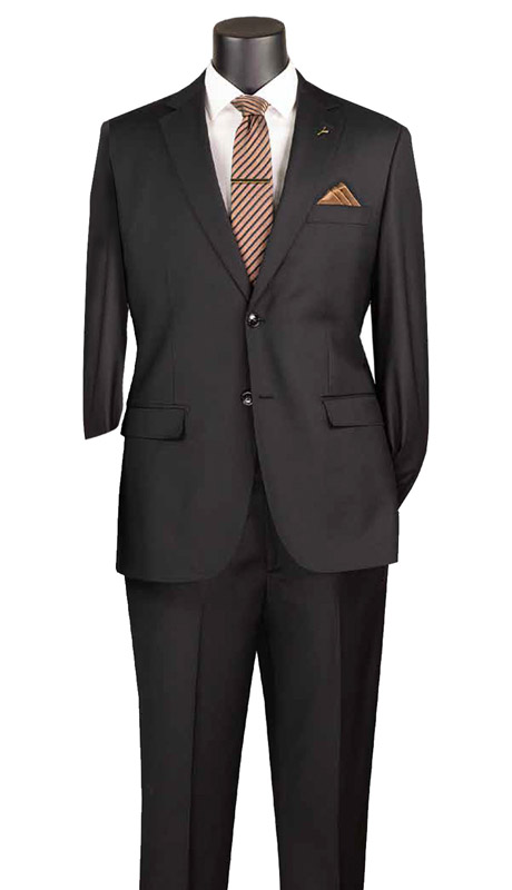 Vinci Mens Suit MW100-BLK