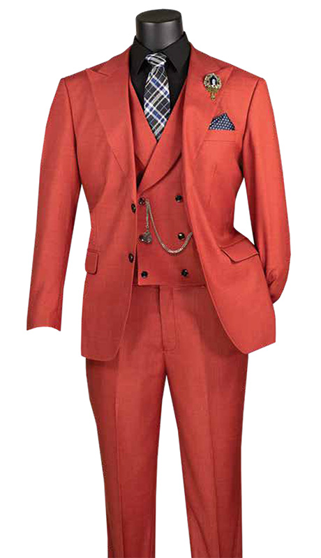 Vinci Mens Suit MV2K-2-RED