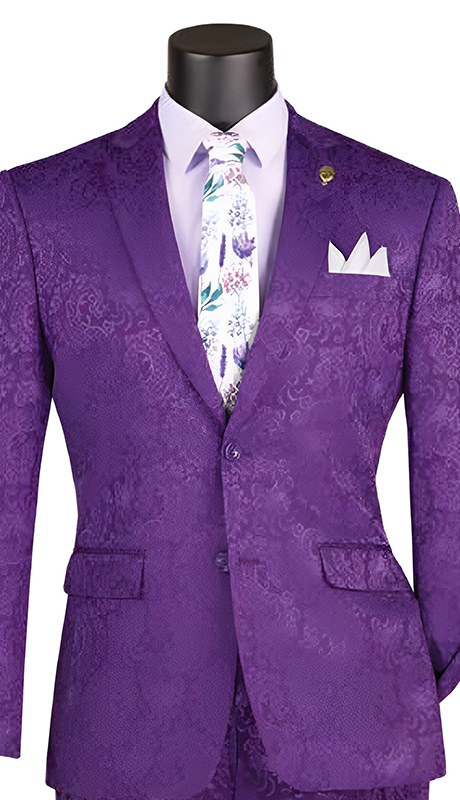 Vinci Mens Suit S2F-1-PUR