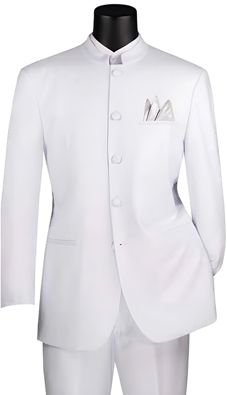 Vinci Mens Suit 5HT-WHT
