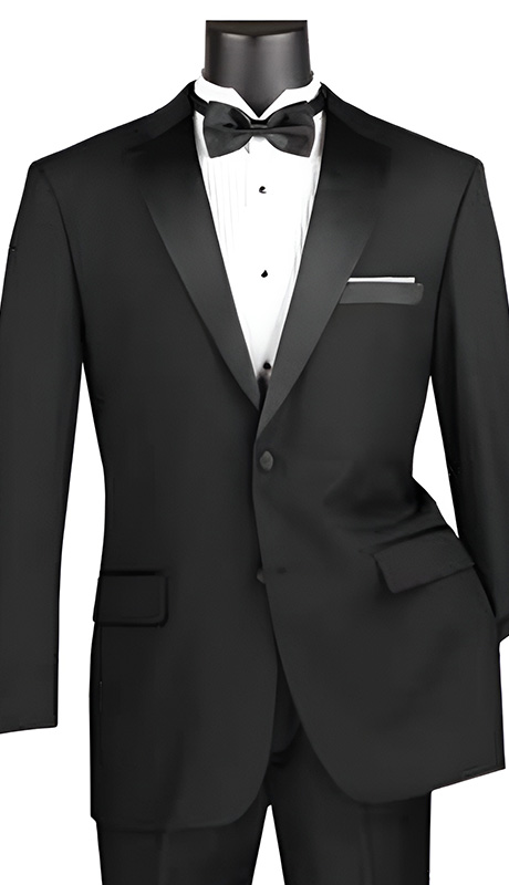 Vinci Mens Tuxedo T-900-BLK