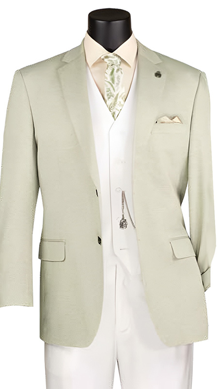 Vinci Mens Blazer BRK-4-GRN