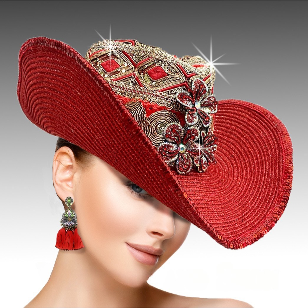 Church Hat SC2441-RED Houdini